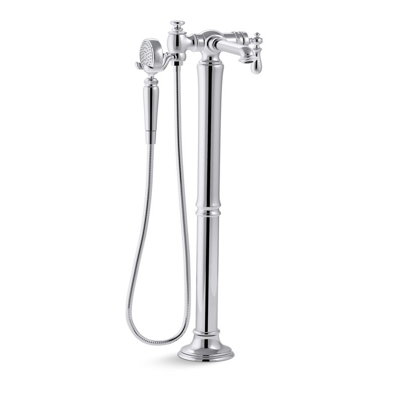 Kohler Artifacts® Single Handle Floor Mounted Clawfoot Tub Faucet Wayfair